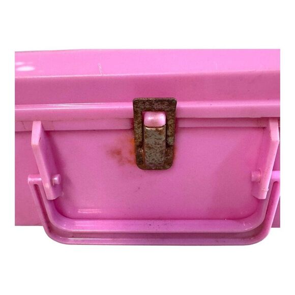 Vintage Aladdin My Little Pony Pink Plastic Lunchbox With Handle Original READ - Picture 6 of 16